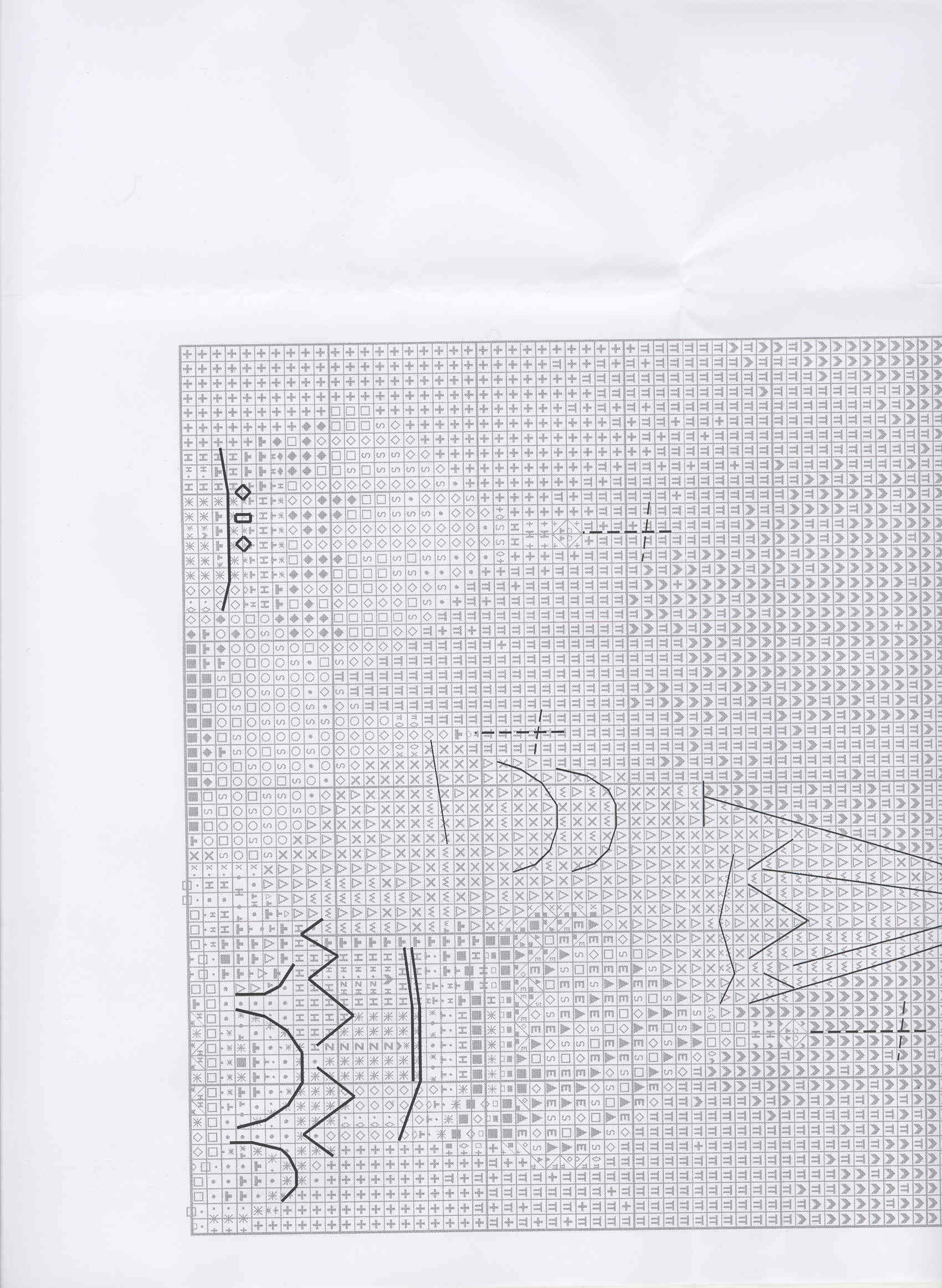 Schema punto croce Basilica Di Beato 06