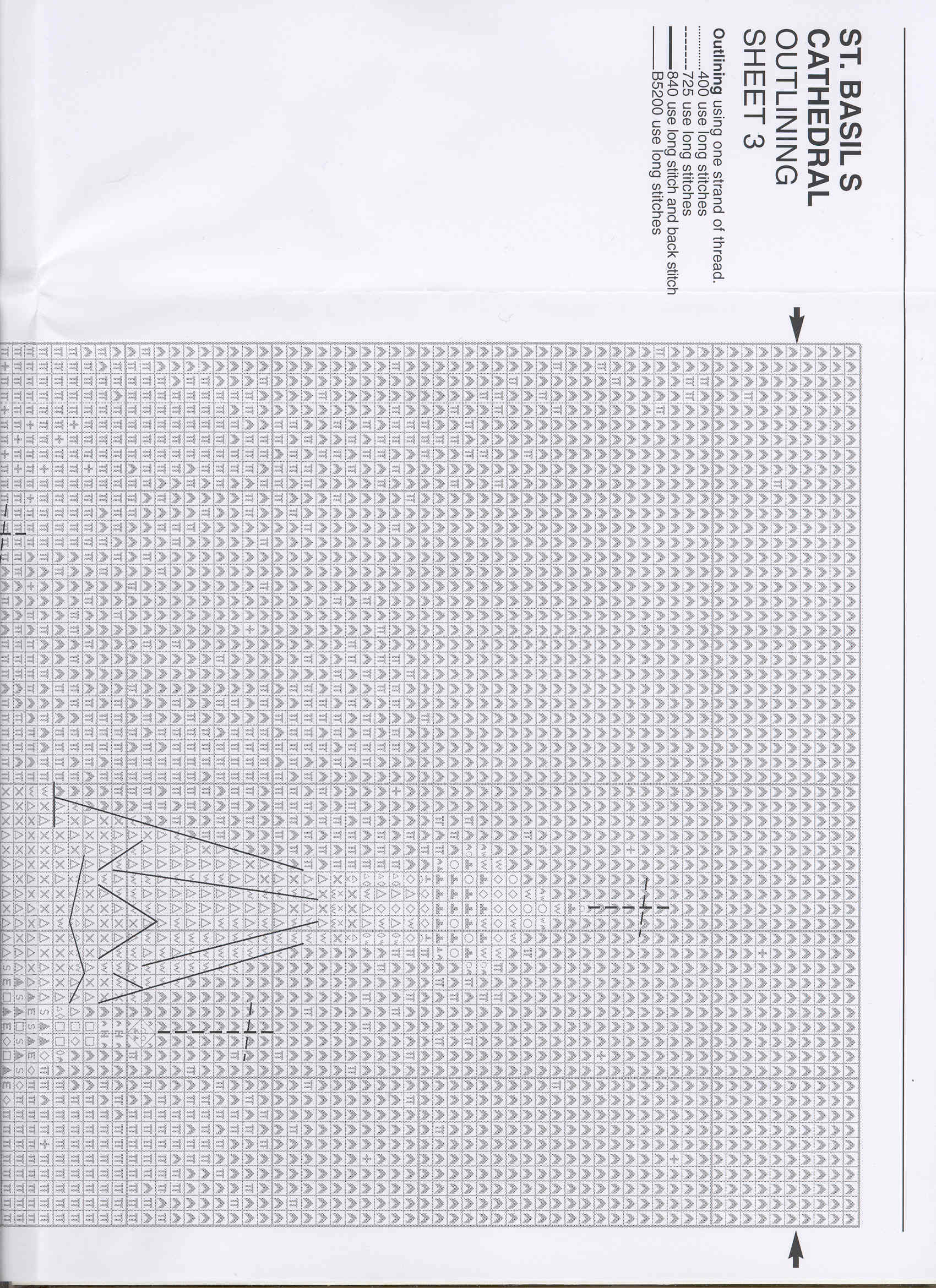 Schema punto croce Basilica Di Beato 07