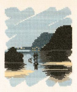 Schema punto croce Beach 03