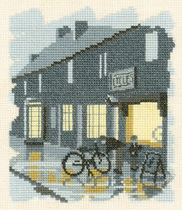 Schema punto croce Bike Shop 01
