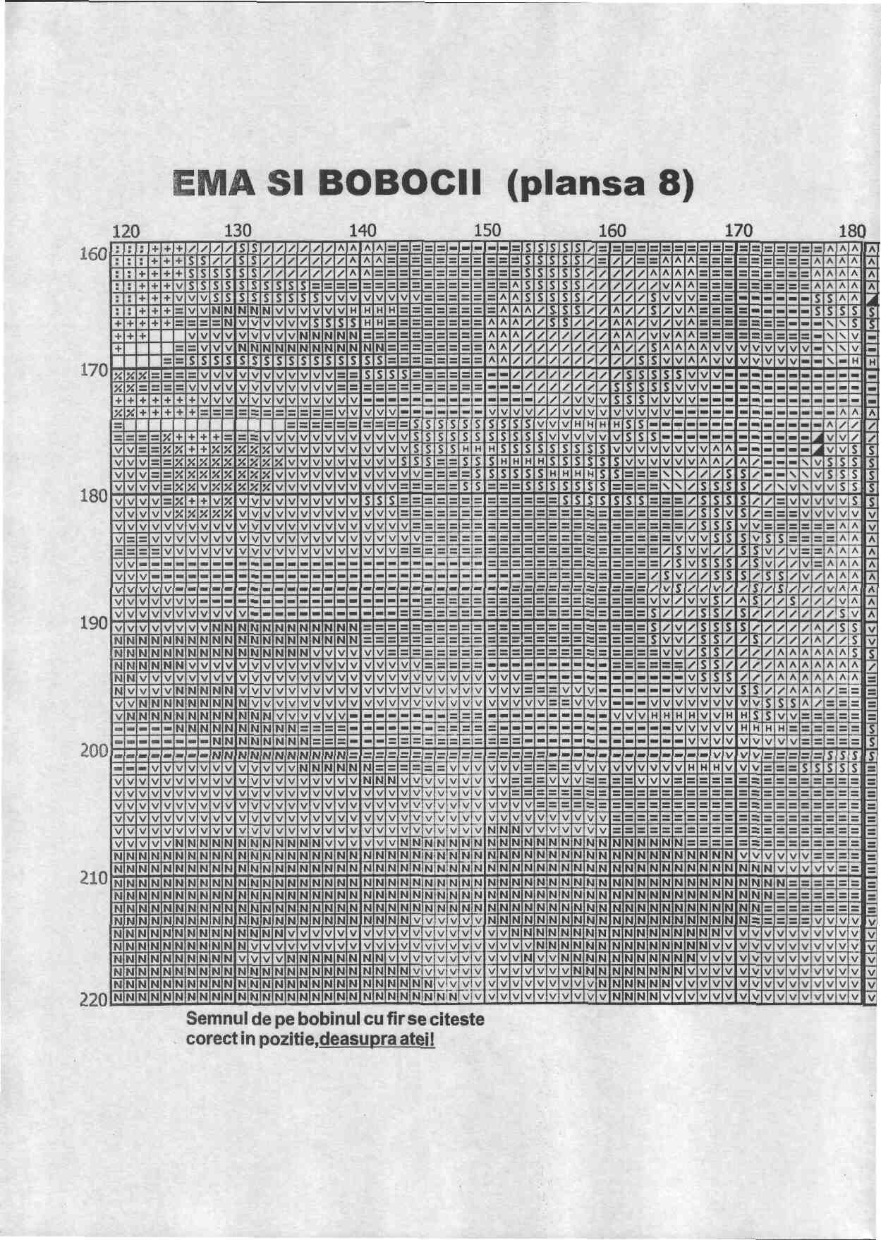 Schema punto croce Bimba E Oche 16