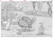 Schema punto croce Agriturismo 09