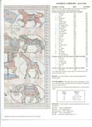 Schema punto croce Antique Carousel 03