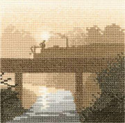 Schema punto croce Canal Crossing 01