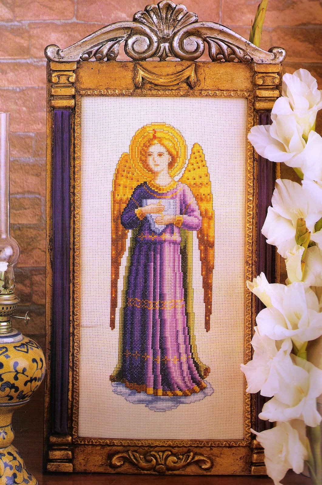 Schema punto croce Angel 05