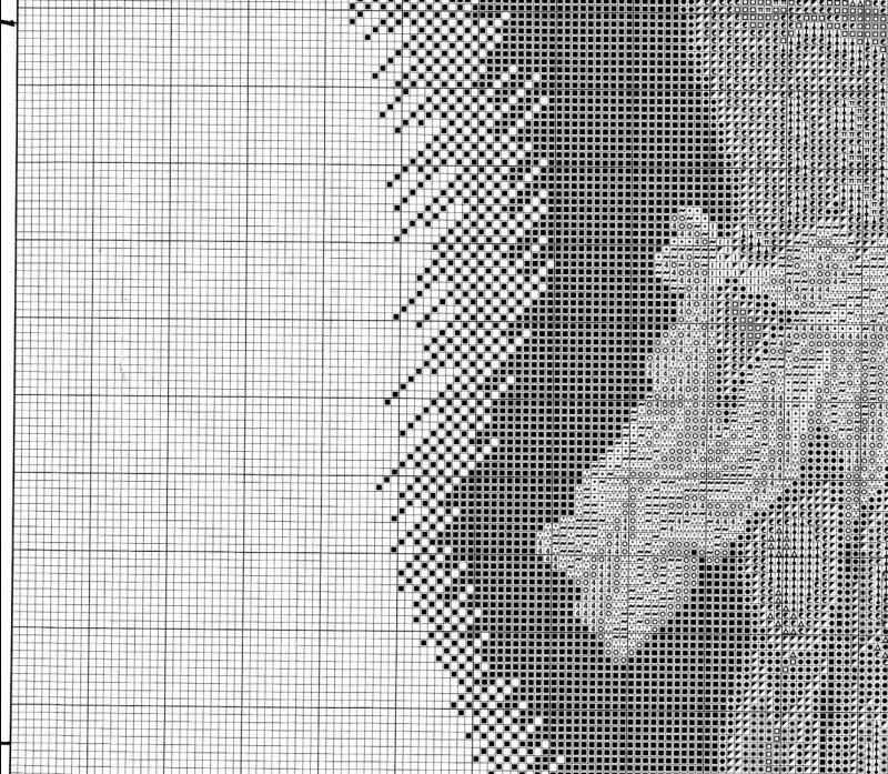 Schema punto croce Cristo Del Cachorro 04