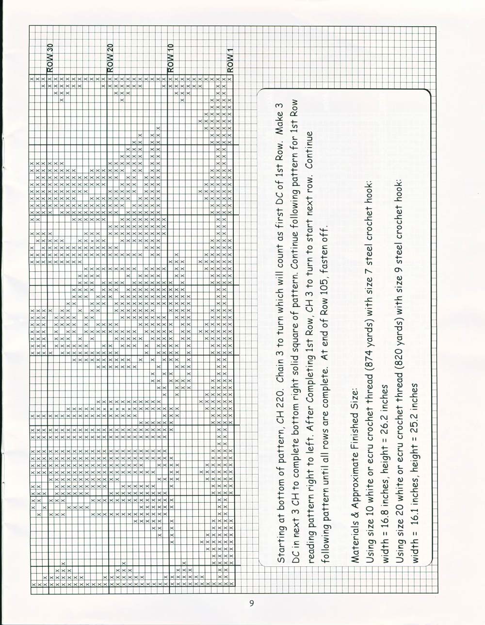 Schema punto croce Croce 06