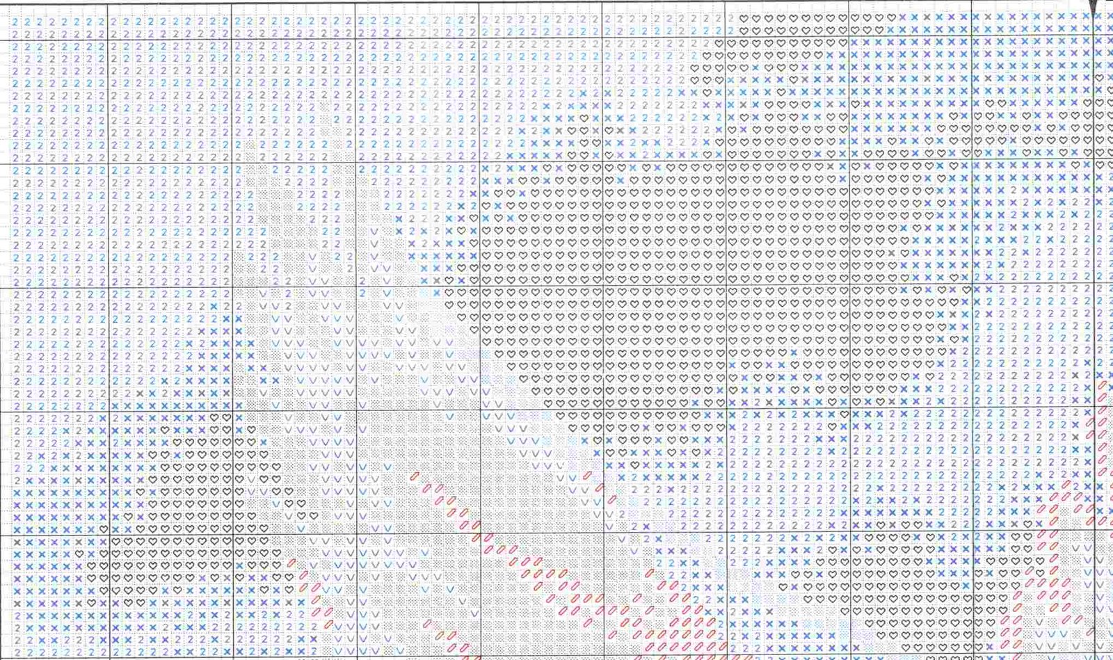 Schema punto croce Dove Of Peace 09