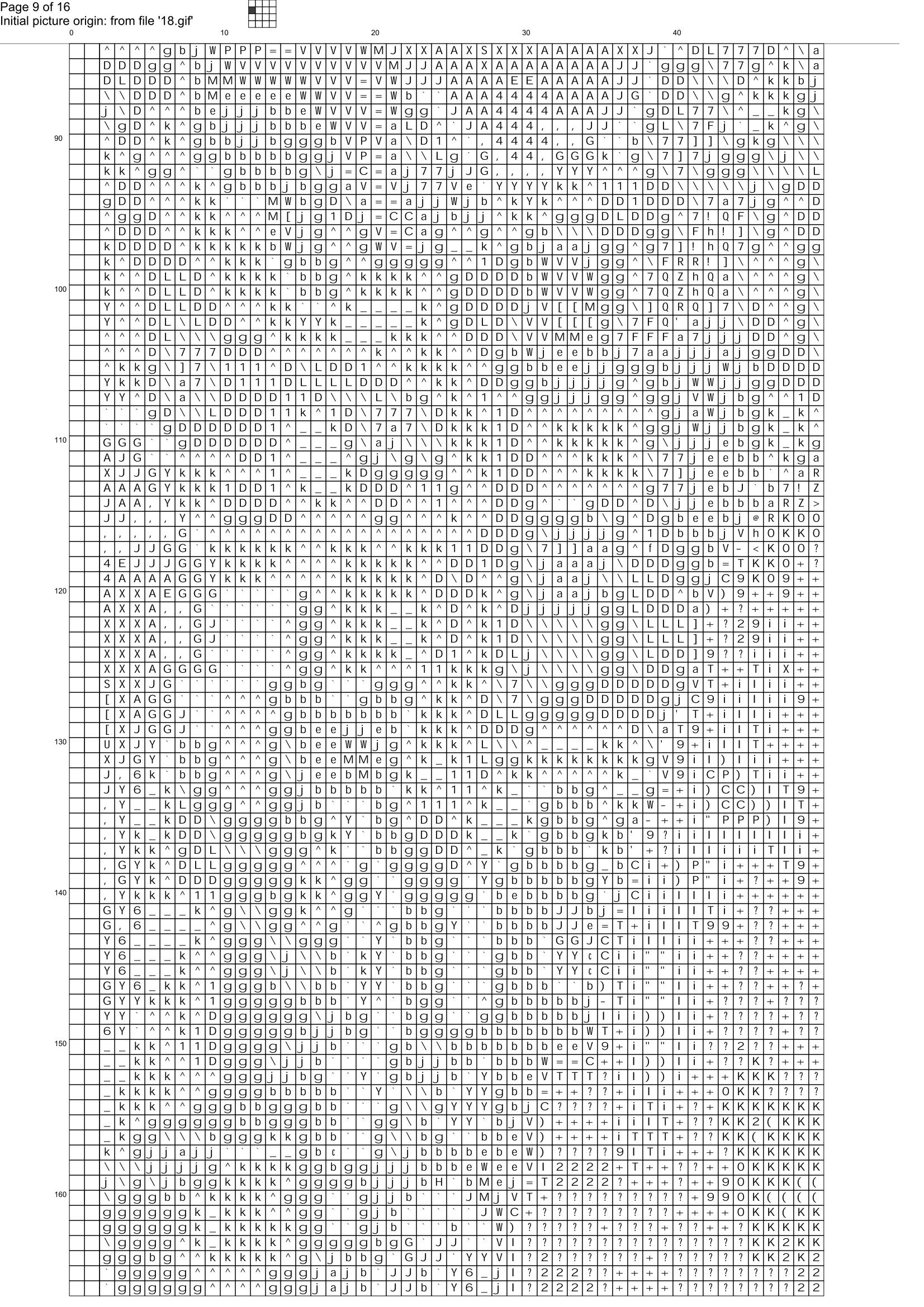 Schema punto croce Gesu Prega 09