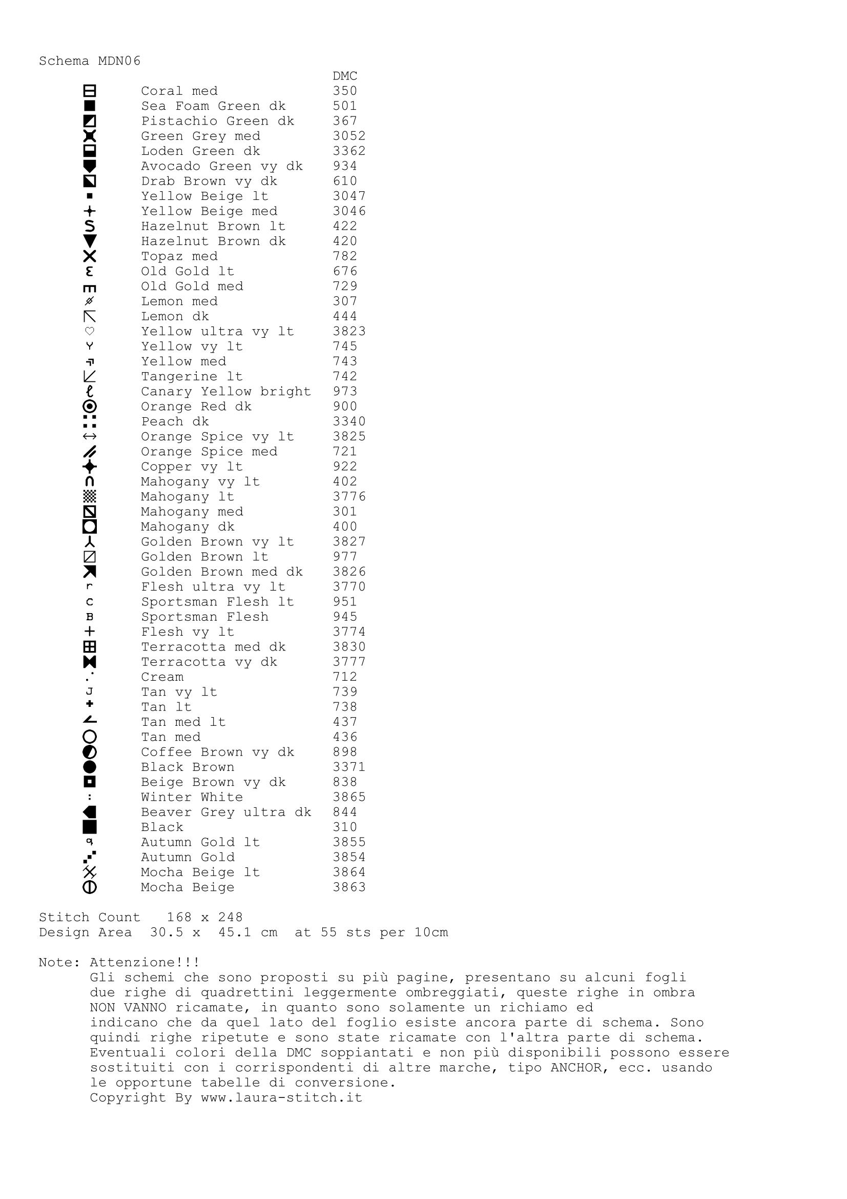 Schema punto croce Madonna 21