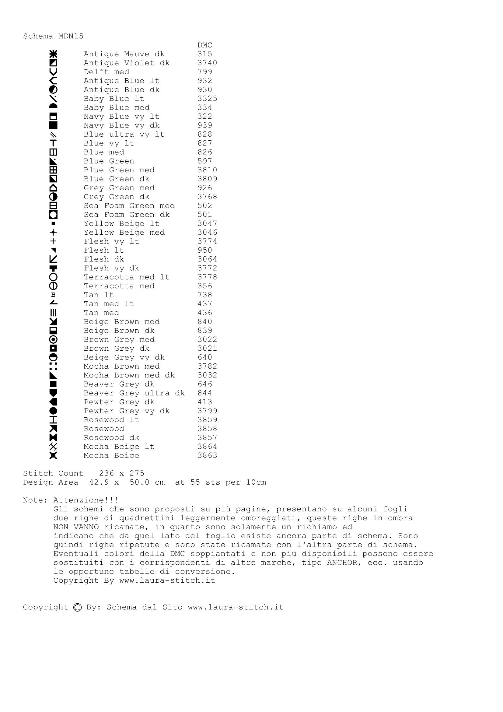 Schema punto croce Madonna Con Bambino 14