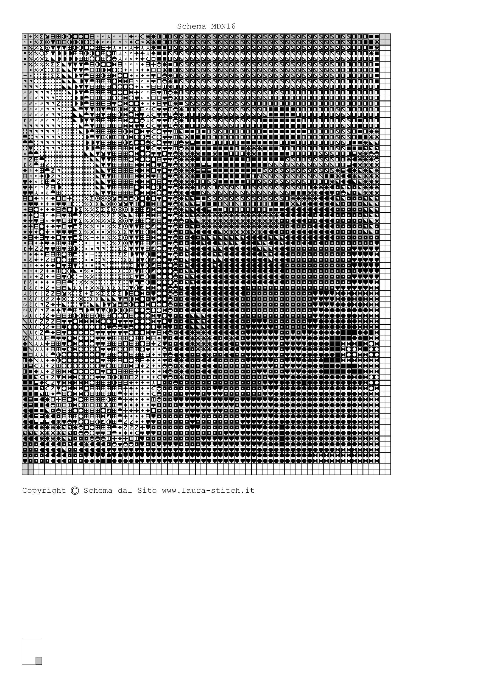 Schema punto croce Madonna Con Bambino 24