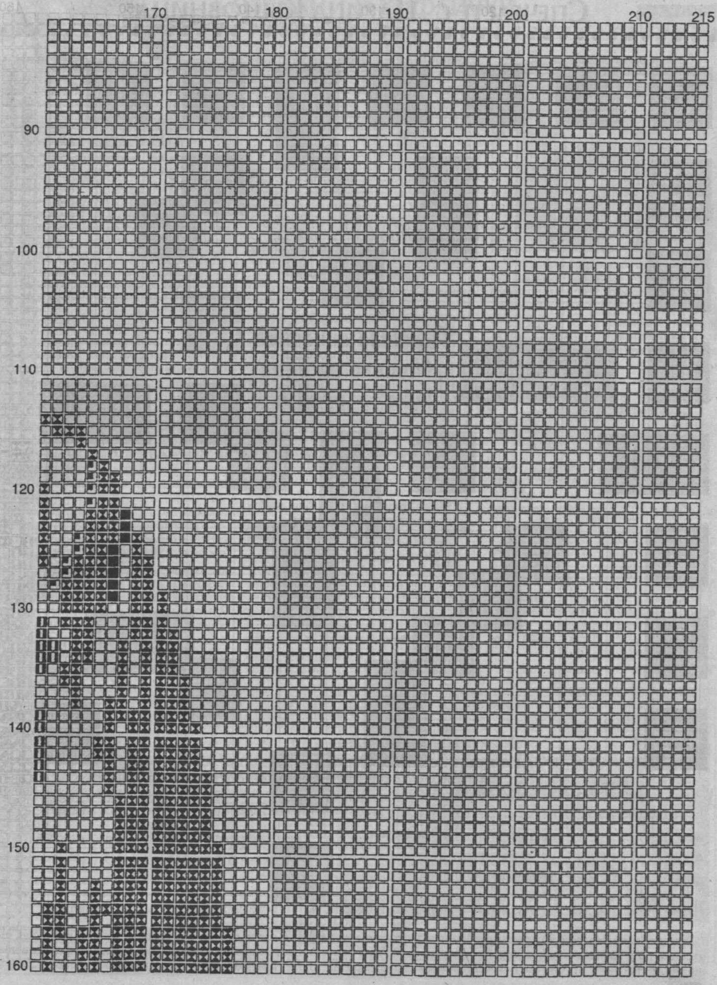 Schema punto croce Madonna Con Bambino 28