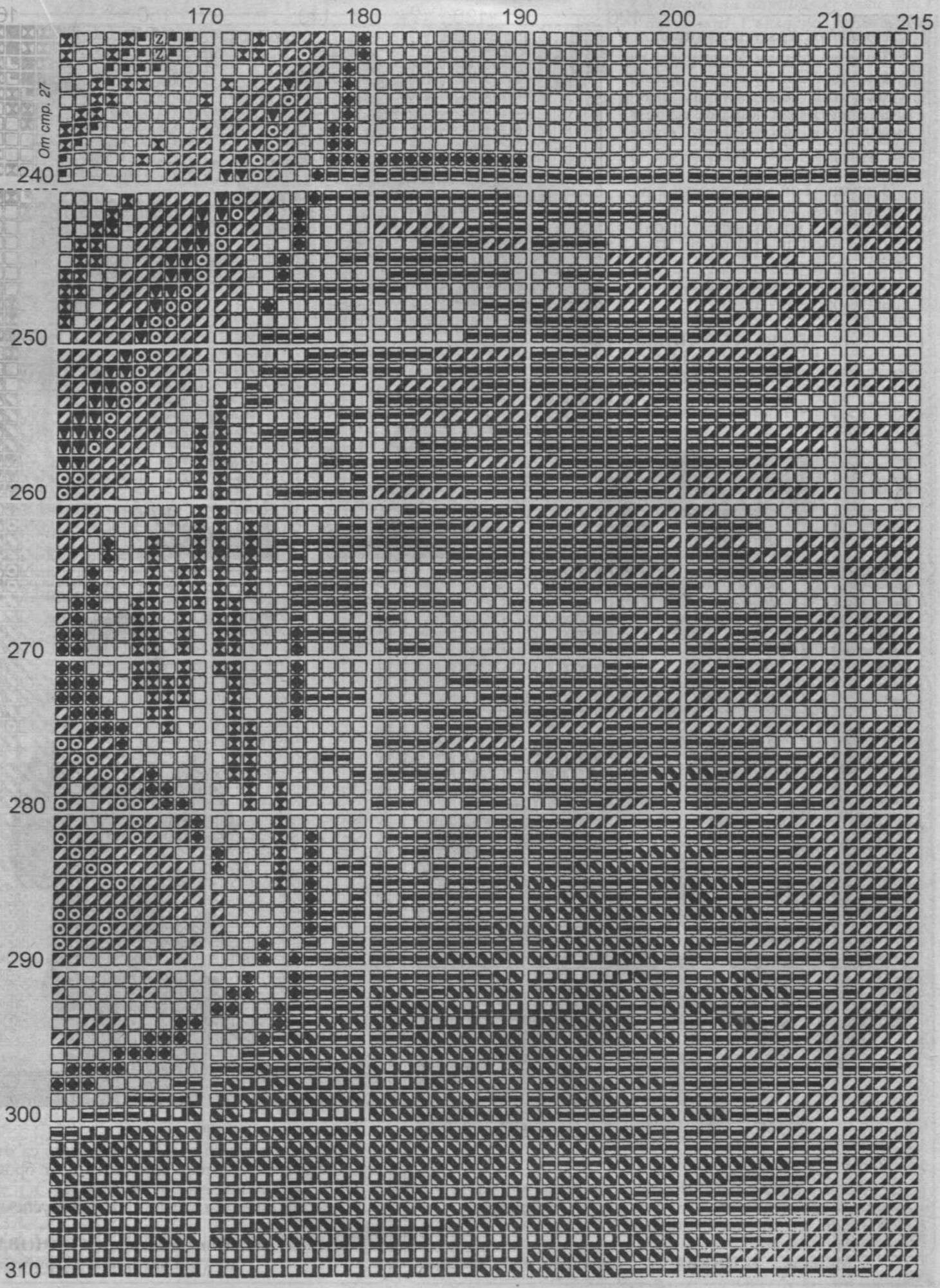 Schema punto croce Madonna Con Bambino 55