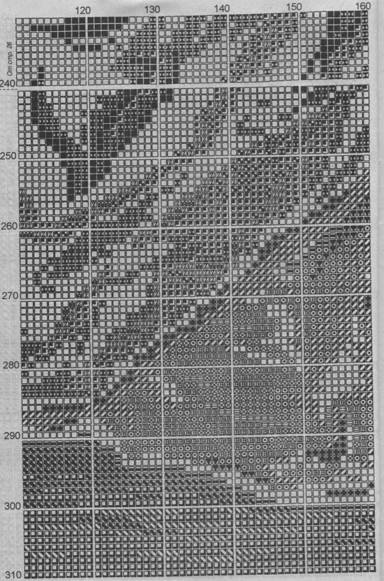 Schema punto croce Madonna Con Bambino 56