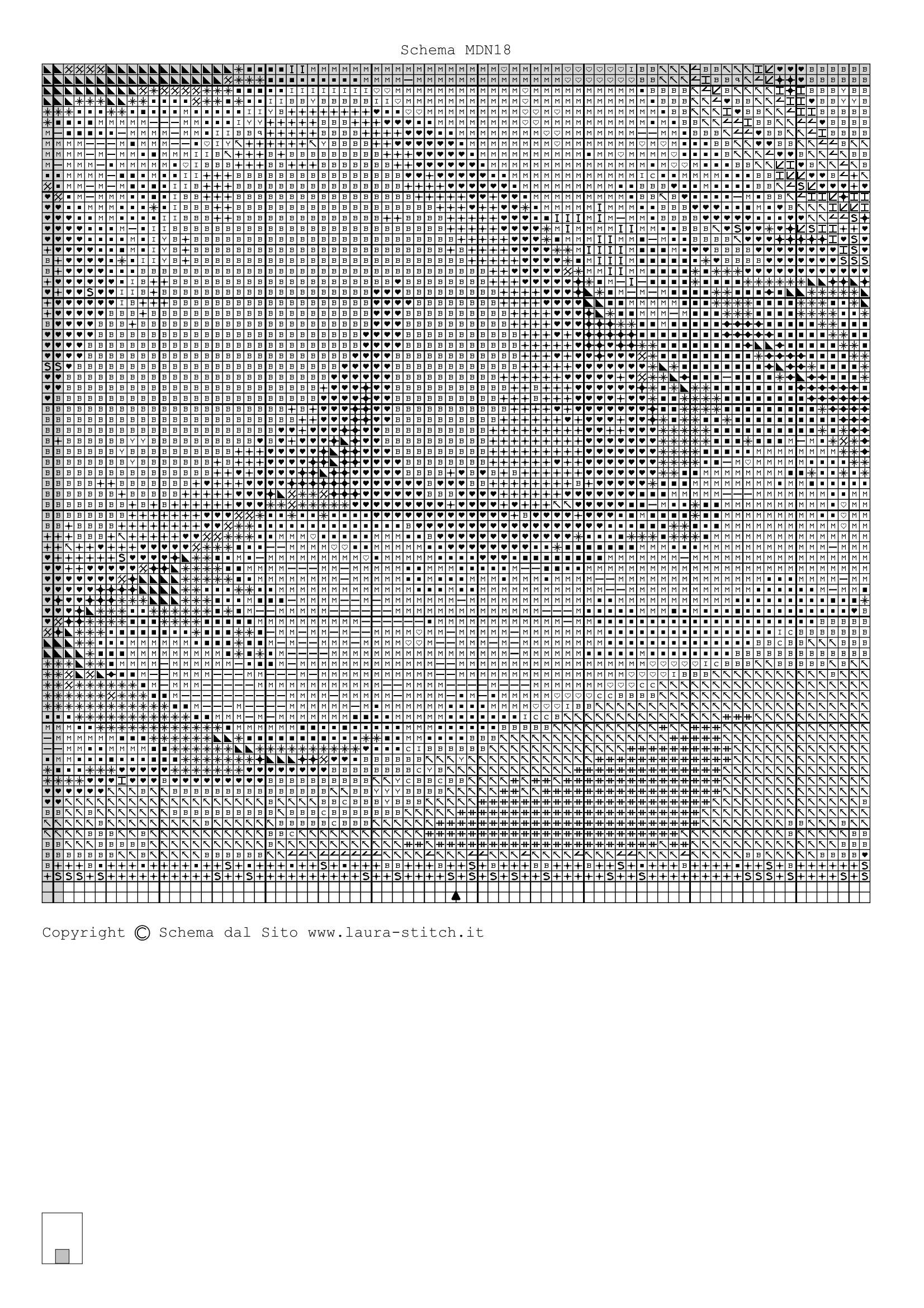 Schema punto croce Madonna Con Bambino 82