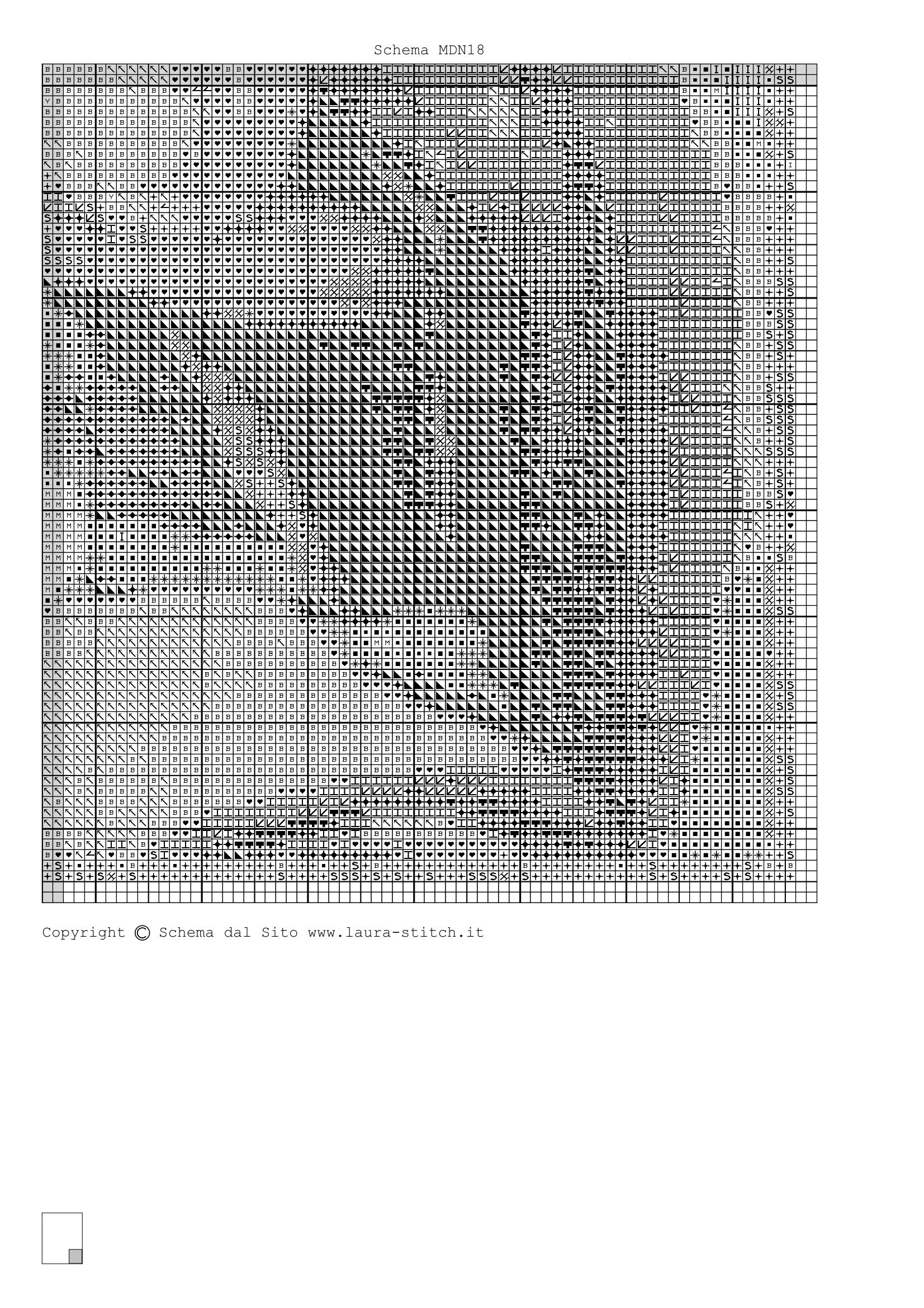 Schema punto croce Madonna Con Bambino 85