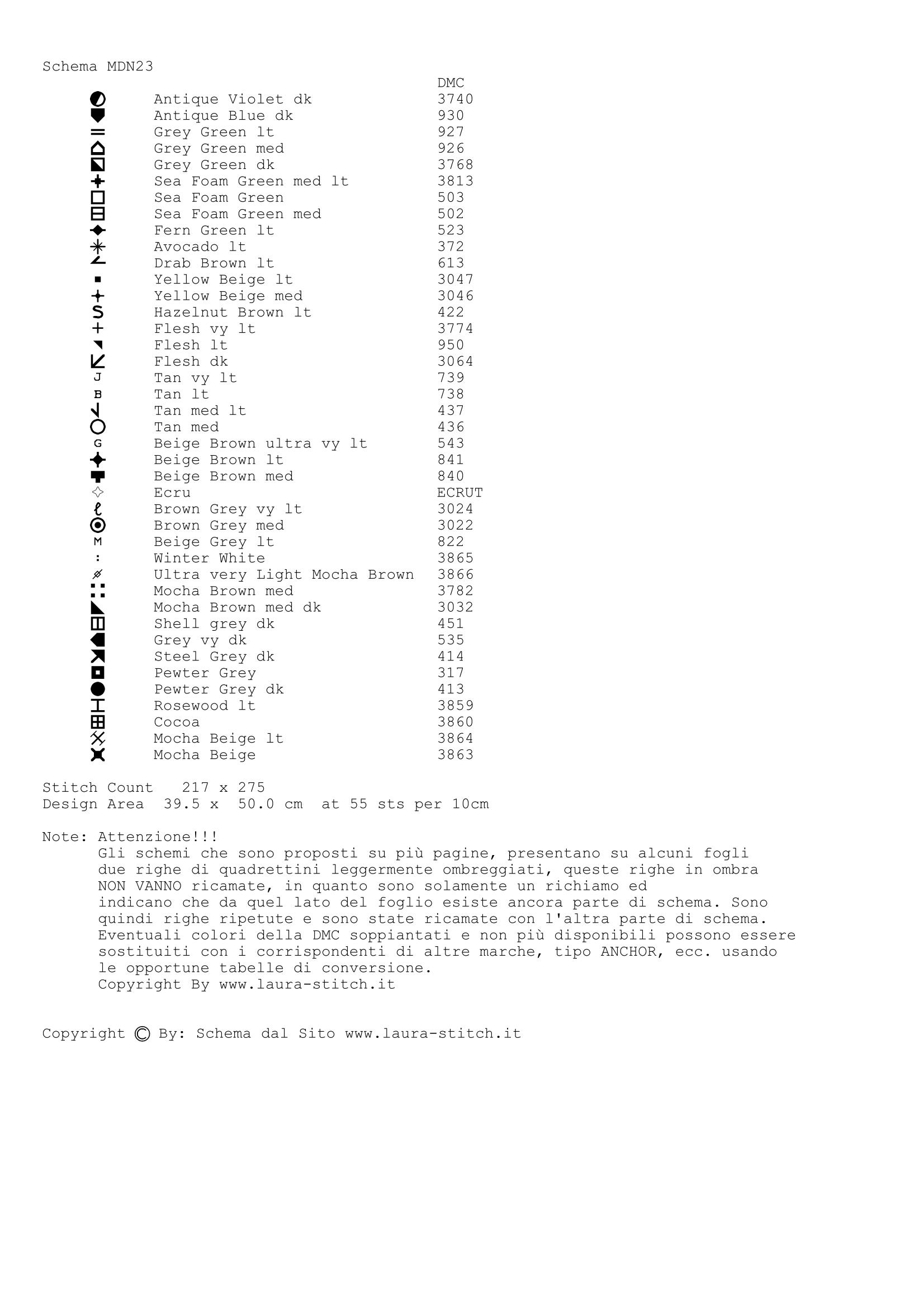 Schema punto croce Madonna E Bambinello 18
