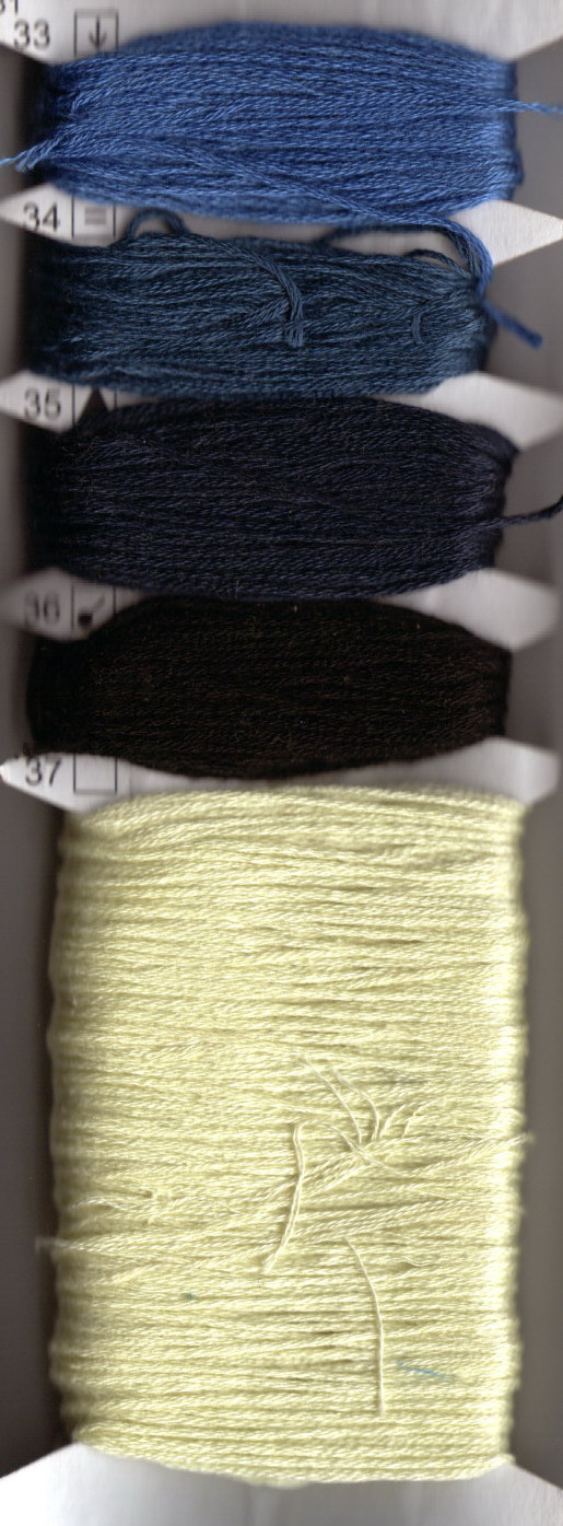 Schema punto croce Madonna E Bambino 34