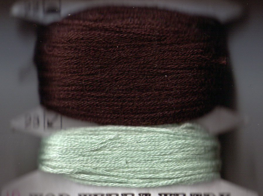 Schema punto croce Madonna E Bambino 40