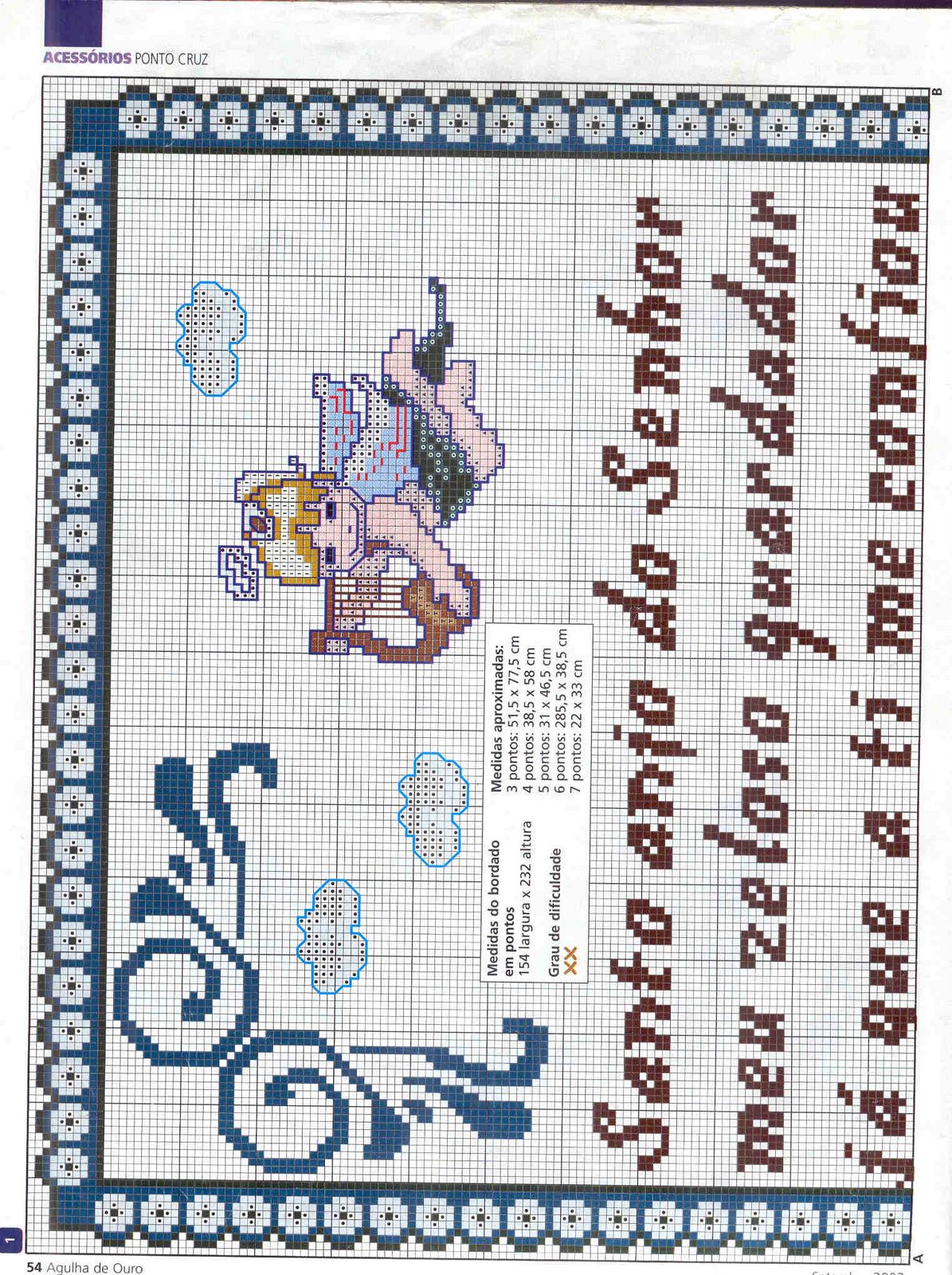 Schema punto croce Preghiera 02