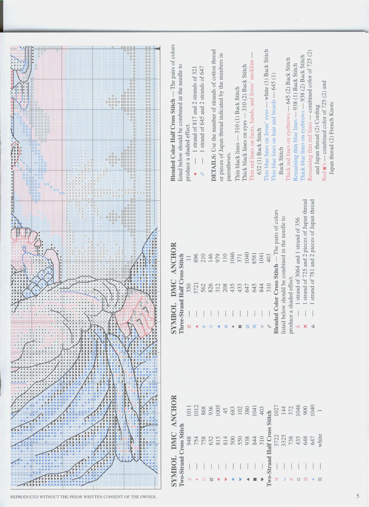 Schema punto croce Prince Of Peace 04