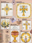 Schema punto croce Comunione 21