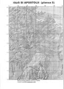 Schema punto croce Gesu Apostoli 11