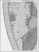 Schema punto croce Madonna Con Bambino 45