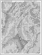 Schema punto croce Madonna Con Bambino 47