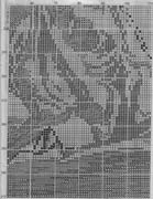 Schema punto croce Madonna Con Bambino 57