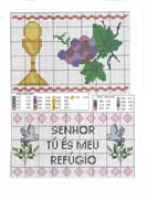 Schema punto croce Ostia