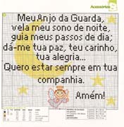 Schema punto croce Preghiera 11