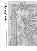 Schema punto croce Sacra Famiglia 08