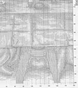 Schema punto croce Ultima Cena 10