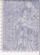 Schema punto croce Vergine E Bambino 10