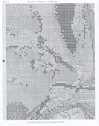 Schema punto croce Vergine In Gloria 05