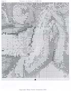 Schema punto croce Vergine In Gloria 09