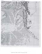 Schema punto croce Vergine In Gloria 10