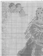 Schema punto croce Vergine Maria 02