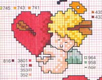 Schema San Valentino Cupido