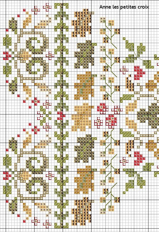 Schema punto croce Cuore 22