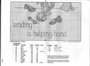 Schema punto croce Amare E 17