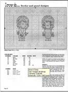 Schema punto croce Amare E 20