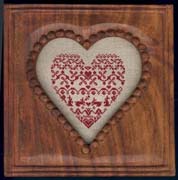 Schema punto croce Cuore 7