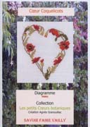 Schema punto croce Cuore 9