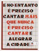 Schema punto croce Frasi Amore 10