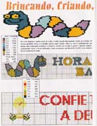 Schema punto croce Frasi Amore 4