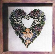 Schema punto croce Heart 1