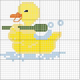 Schema punto croce Ochetta